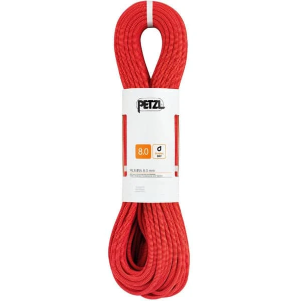 PETZL RUMBA ROUGE 8MM X 50M 23 1 PETZL RUMBA ROUGE 8MM X 50M 23