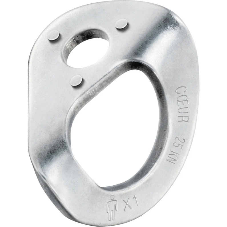 Petzl Coeur Stainless Edelstaalplaatje (set Van 20) 3 Petzl Coeur Stainless Edelstaalplaatje (set Van 20) - Afbeelding 3